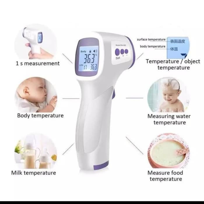 YOUNGME THERMOMETER PREMIUM DIGITAL INFRARED YMITF01 TERMOMETER sertifikasi CE