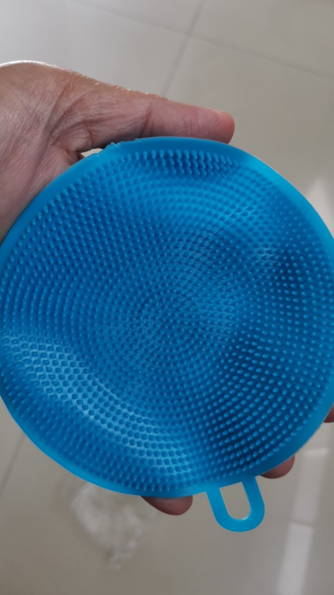 Spon Silikon Alat Pencuci Piring Wajan Teflon Panci Masak Spons Cuci Anti Kuman Kebersihan Bersih