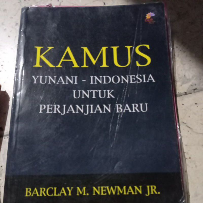 buku kamus yunani- Indonesia untuk perjanjian baru
