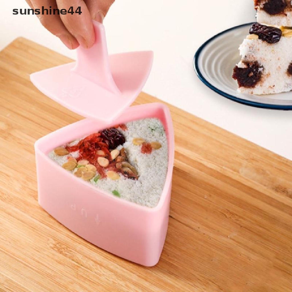 Sunshine Cetakan Sushi / Onigiri / Bola Nasi Bentuk Segitiga