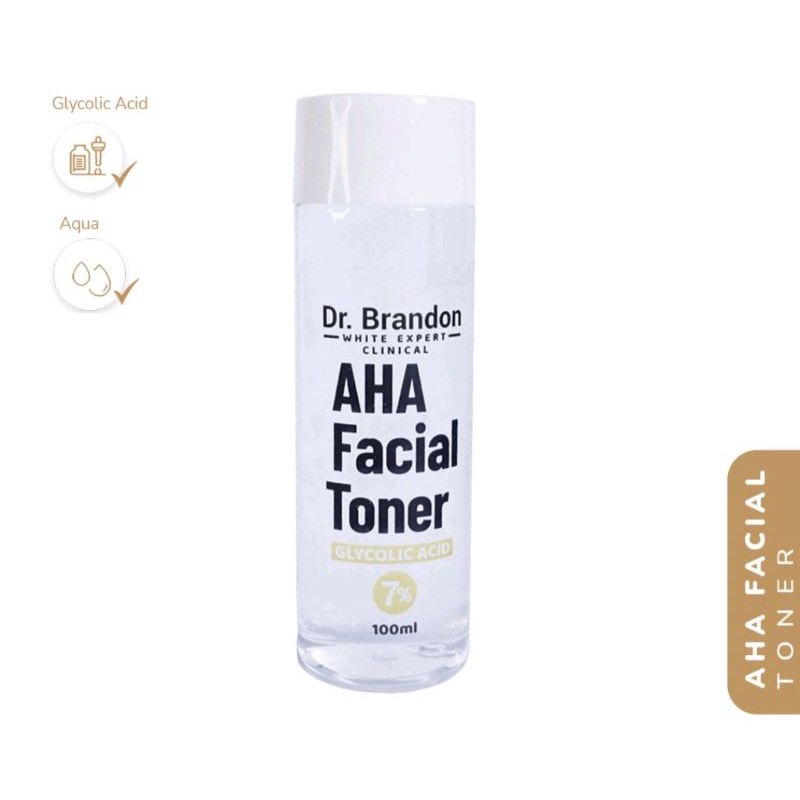 Dr. Brandon AHA Facial Toner 100ml