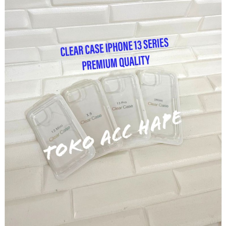 CLEAR CASE BENING IPHONE 13/MINI/PRO/PRO MAX HIGHCOPY PREMIUM