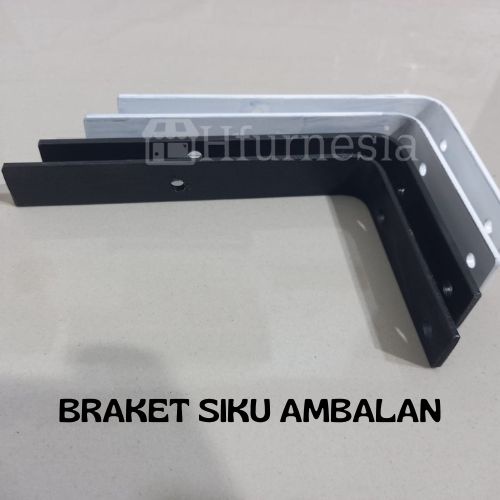 Jual Braket Siku Rak Dinding Siku Besi Rak Ambalan Bracket Siku Besi