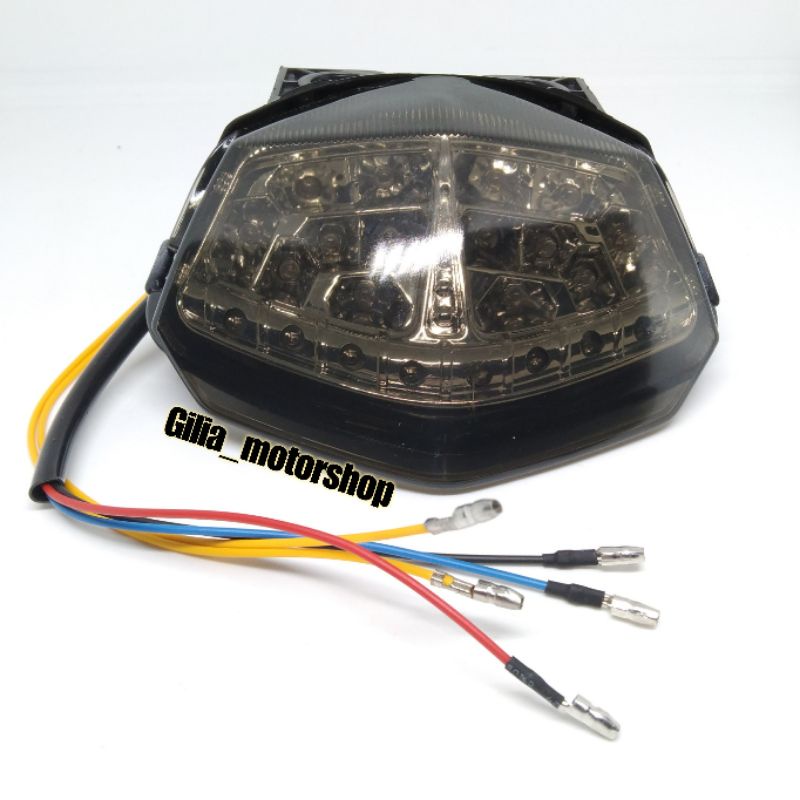 Stoplamp LED 3in1 Belakang Ninja Lampu Belakang LED  Assy Ninja RR New Ninja 250 Karbu