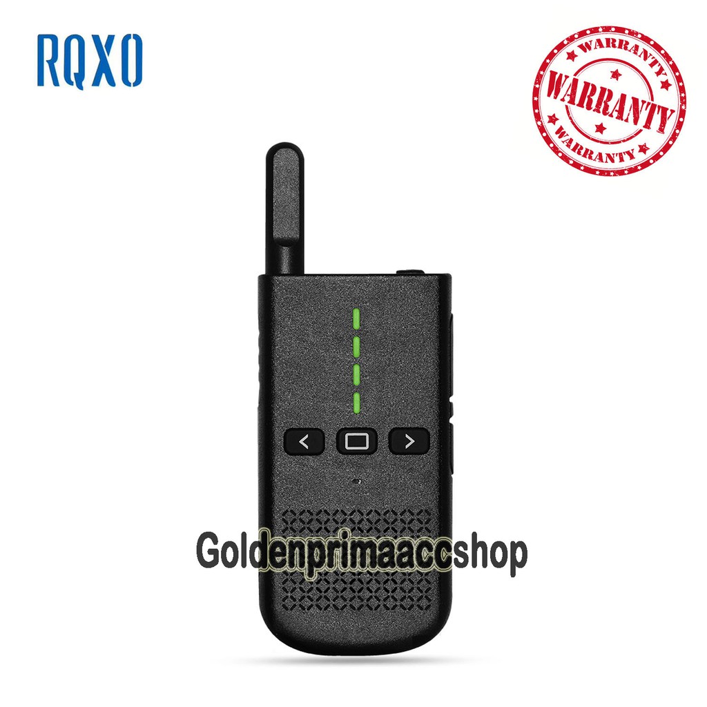 HT Satuan Walkie Talkie RQXO (Isi 1Pcs) KD-C60E Hitam