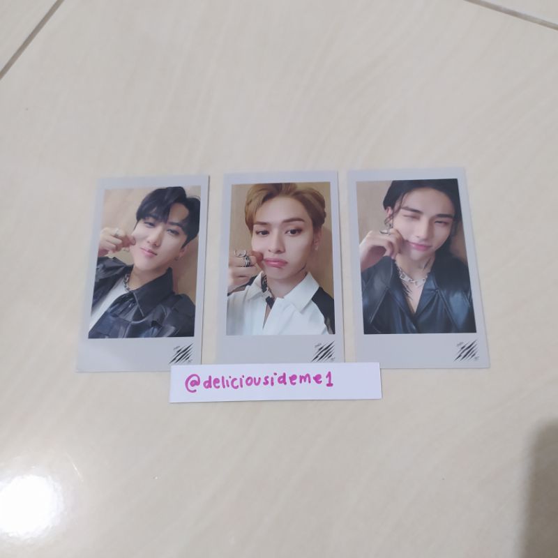 STRAY KIDS SKZ Scars Polaroid Hyunjin Lee Know Changbin FC ALBUM PHOTOCARD PC