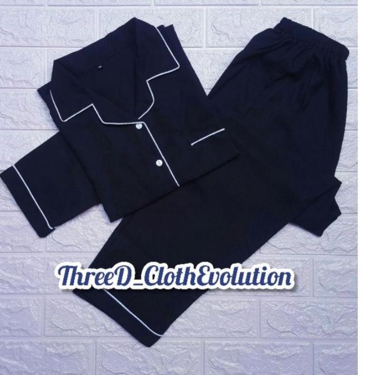 Recomended Piyama Polos Baju Tidur Pria/ Wanita Remaja/Dewasa Katun PP Harga Grosir