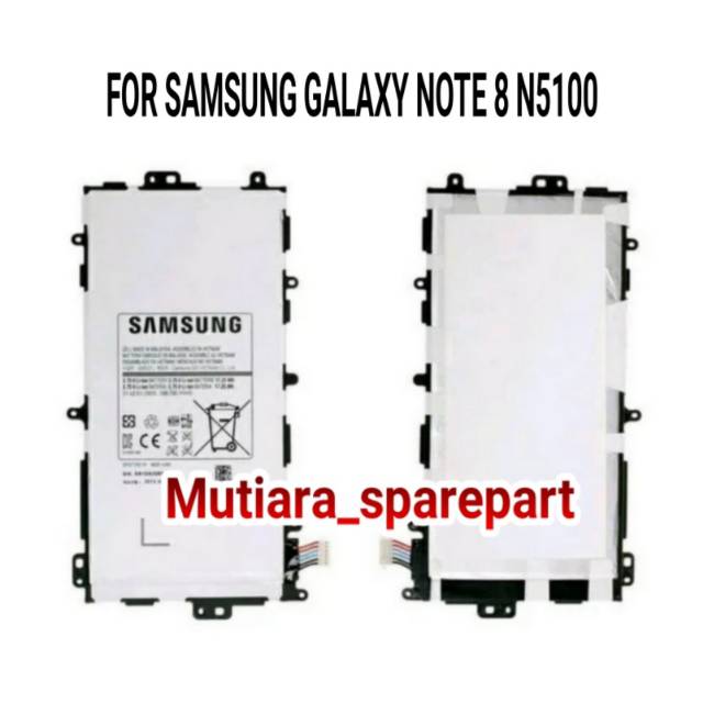 BATERAI BATRE SAMSUNG NOTE 8 N5100