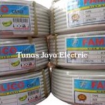 Kabel Serabut NYMHY / NYYHY 2x2,5mm @50Y FAMILICO Cable (Best Quality)