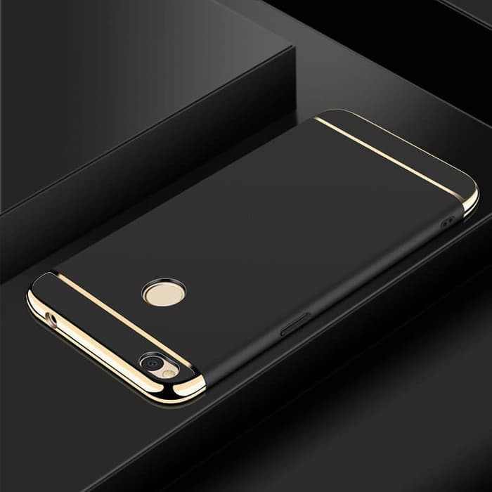 Case iPaky New Generation 3 in 1 Xiaomi Redmi 4X / 4X Prime Hardcase - Hitam