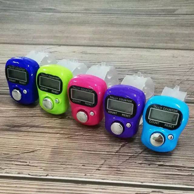 TASBIH DIGITAL MINI/ALAT HITUNG DIGITAL/FINGER COUNTER MINI