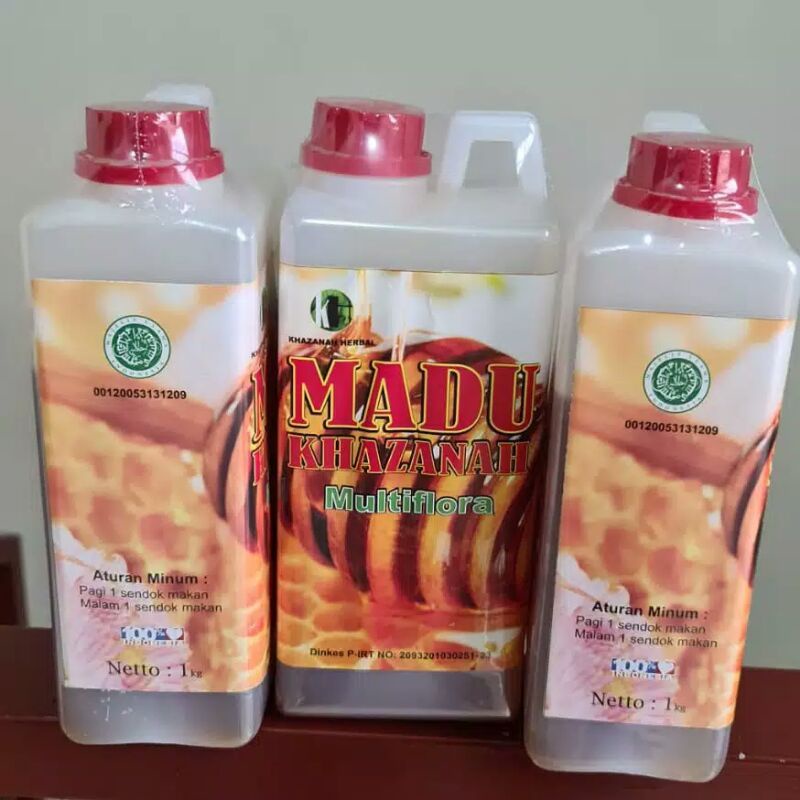 

MADU MULTIFLORA KHAZANAH NETTO 500GRAM