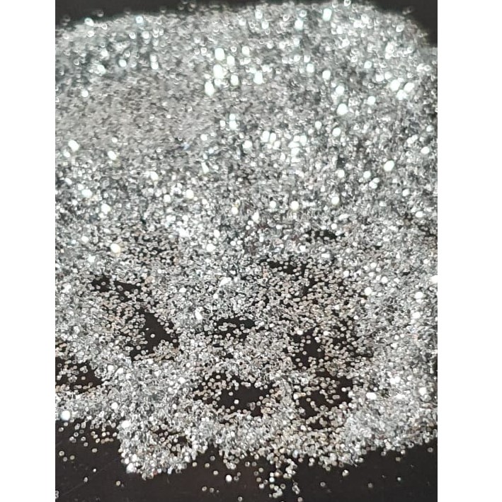 

Glitter Bubuk Silver