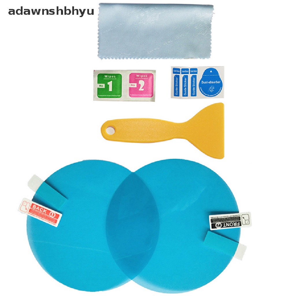 Adawnshbhyu Stiker Kaca Spion Mobil Anti Embun Anti Air Hujan Film Pelindung Rain Shield