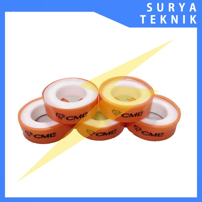 Seal Tape 1/2 Inch 10 Meter - Sealtape - Selotip Pipa 0.5 Inch