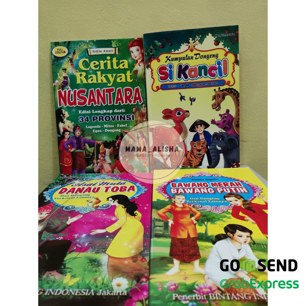 Jual Buku Anak - Kumpulan Dongeng Cerita Rakyat Nusantara Bergambar ...