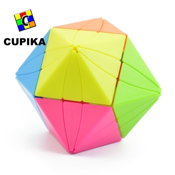 Rubik 3x3 LEFUN Diamond Unik Alien Yongjun Qiyi Stickerless