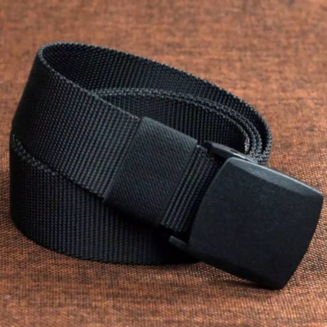 ⚡HOT SALE⚡*BLACK*Ikat Pinggang Tactical Army Anti Xray Non Metal Automatic