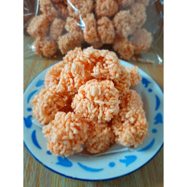 

Ranginang rasa terasi, camilan yg selalu digemari berat 250gr