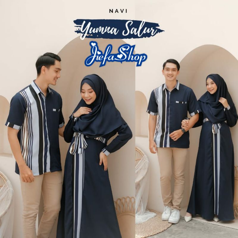 Baju muslim couple - Yumna Salur
