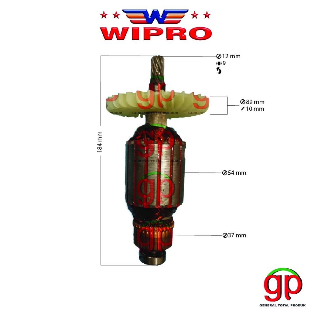 Armature WP 92551 Wipro Mesin Miter Saw WP92551