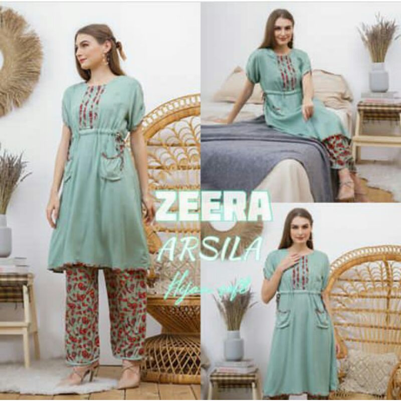 NEW/ZEERA ARSILA ORI BY ZEERA/ZEERA SETELAN