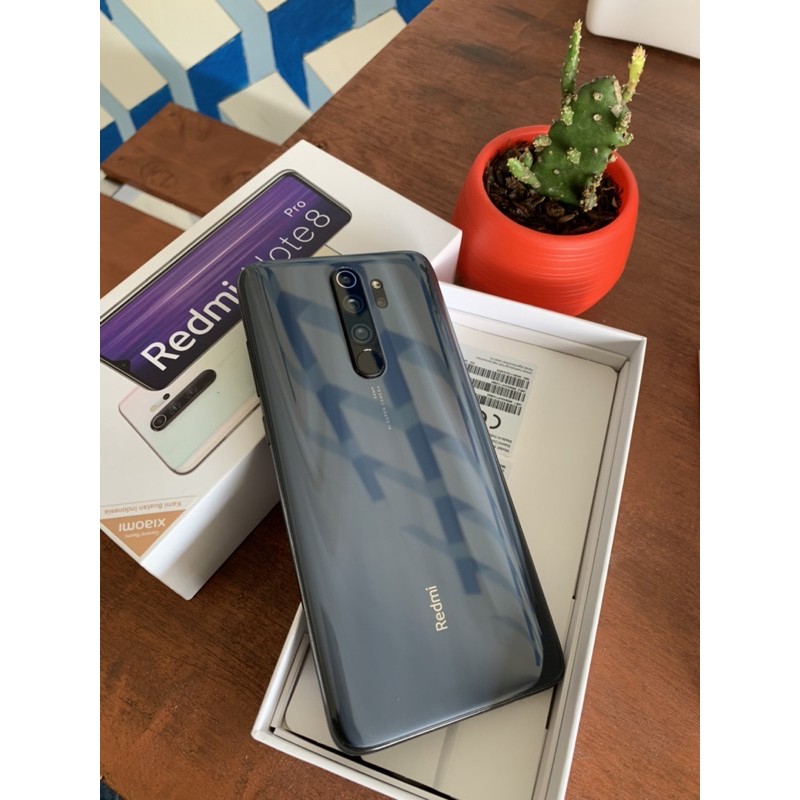 xiaomi redmi note 8 pro 6/64 bekas mulus nominus