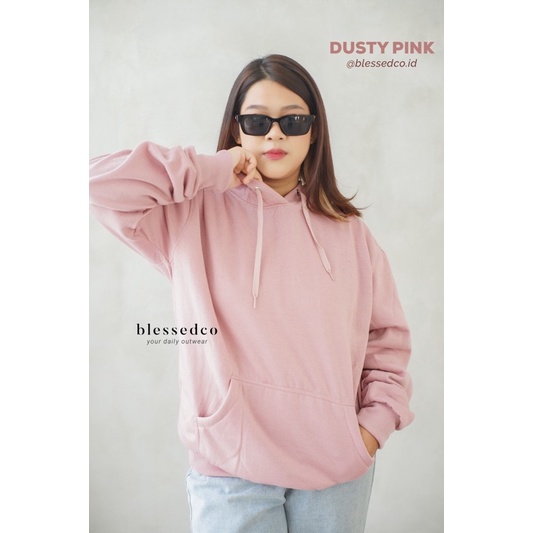 Hoodie Jumper Dusty Pink