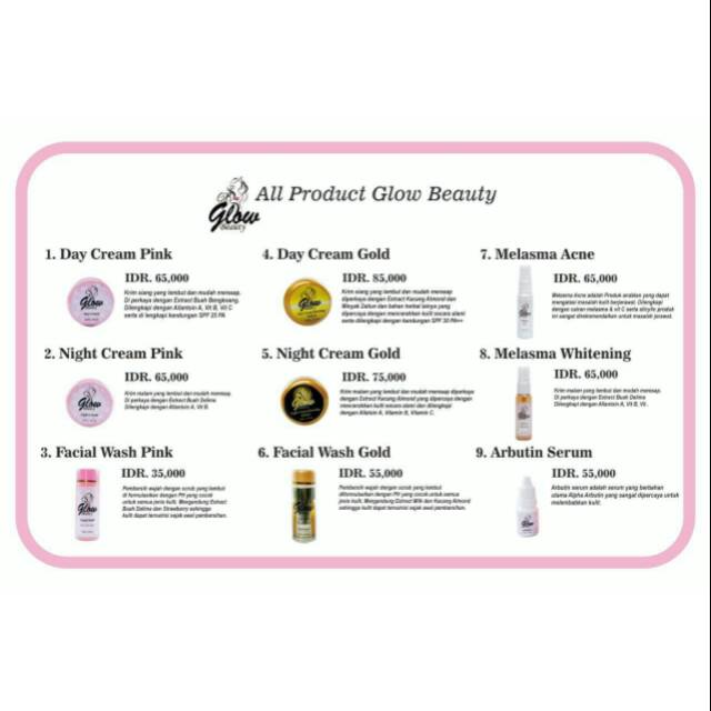 GLOW BEAUTY DAY CREAM PINK