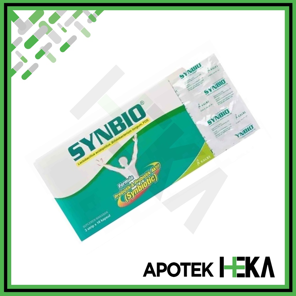 Synbio Box isi 3x10 Tablet - Prebiotik Probiotik Kesehatan Pencernaan (SEMARANG)