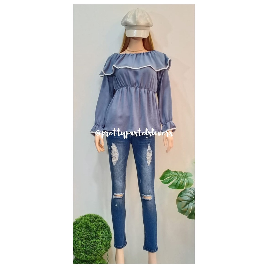 Pretty Pastels - Blus Wanita ( Sally Sabrina )