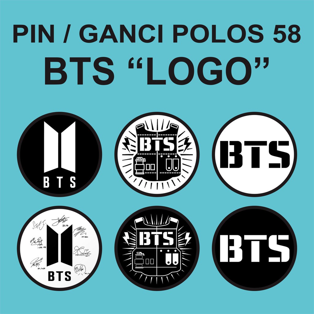 READY STOCK GANTUNGAN KUNCI LOGO BTS