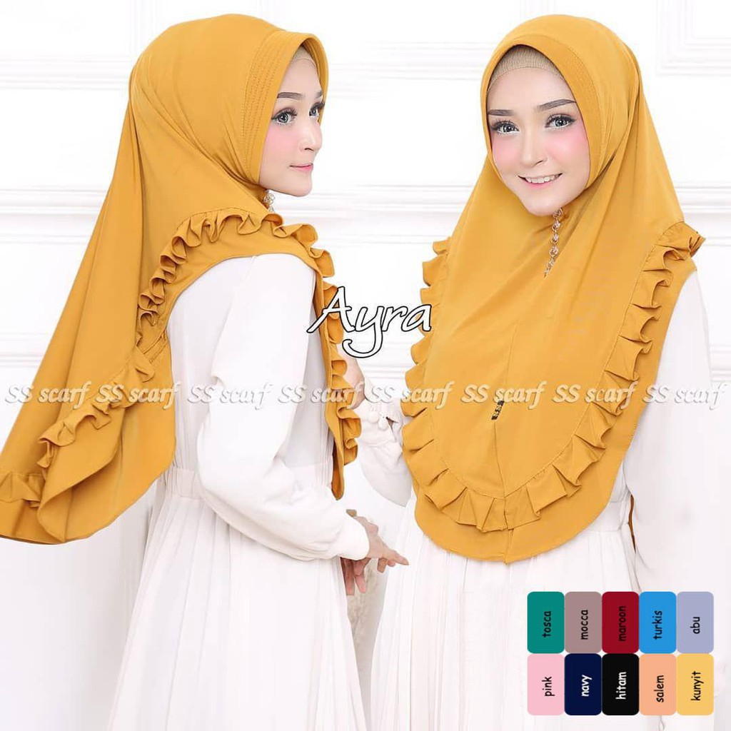 Mezora hijab khimar khimar oneto / khimar / khimar syari murah / hijab khimar simple