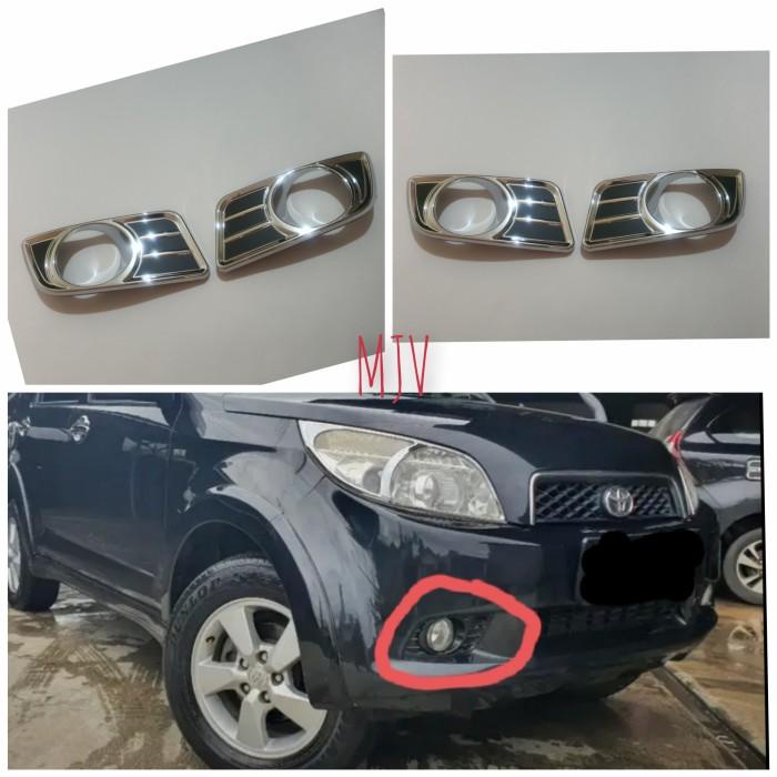 VARIASI RING FOGLAMP TERIOS RUSH LAMA HITAM CROM