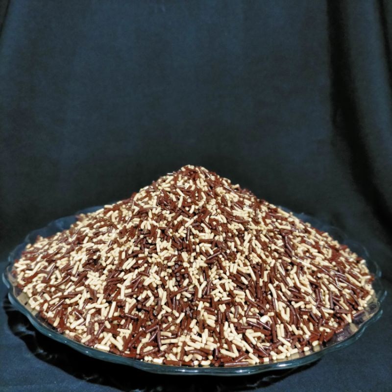 

Topping Mesis duo coklat kacang kemasan 500 gram
