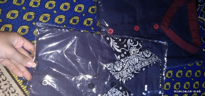 Batik Pria Lengan Pendek Hem Batik Srikaha