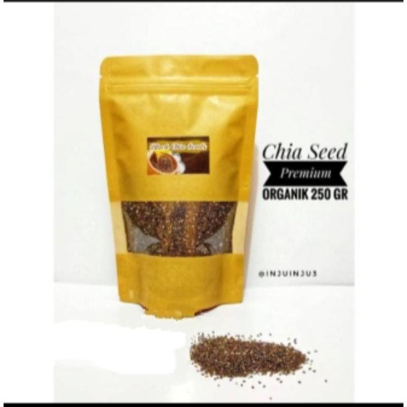 

Black chia seed organik 250 gr