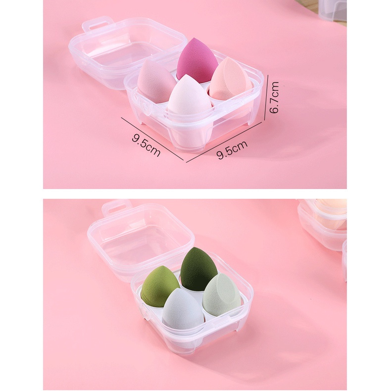 ~AB~ Spons Blender 4pcs / 8pcs Sponge Blender Lameila / Make Up Tools / Spons Blender / Spons Makeup / Beauty Blender/sponge make up/Spons Makeup 1set