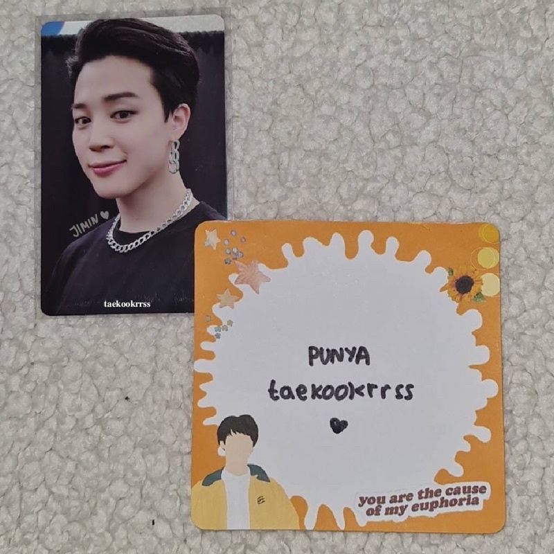 BTS 2021 Muster Sowoozoo DVD Park Jimin Photocard [SLIGHT] (PC DVD Jimin SWZ) (Jimin RPC DVD) (RPC S