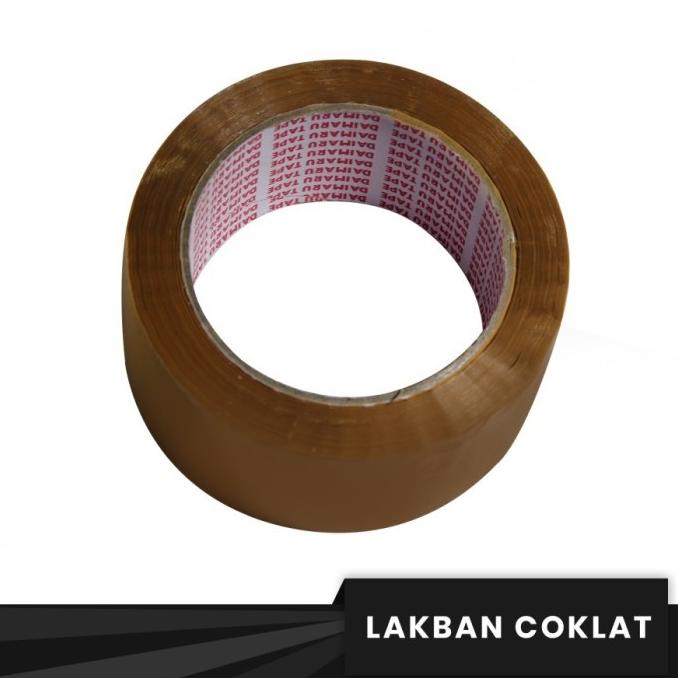 

&<&<&<&] LAKBAN 2 INCH / LAKBAN COKLAT /LAKBAN 48 MM X 90 YARD / LAKBAN DAIMARU