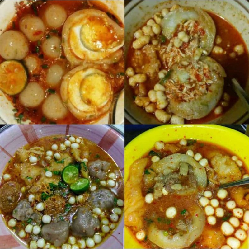 

Baso Aci Tulang Rangu Gafood 4 rasa