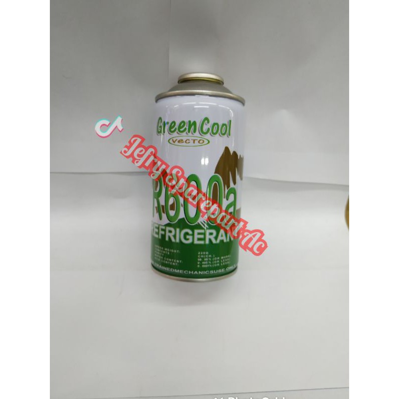 R600A GREEN COOL 220GRAM REFRIGERANT R600 KULKAS