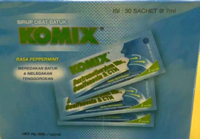 OBAT KOMIX ,SEPACK 30 BKS.