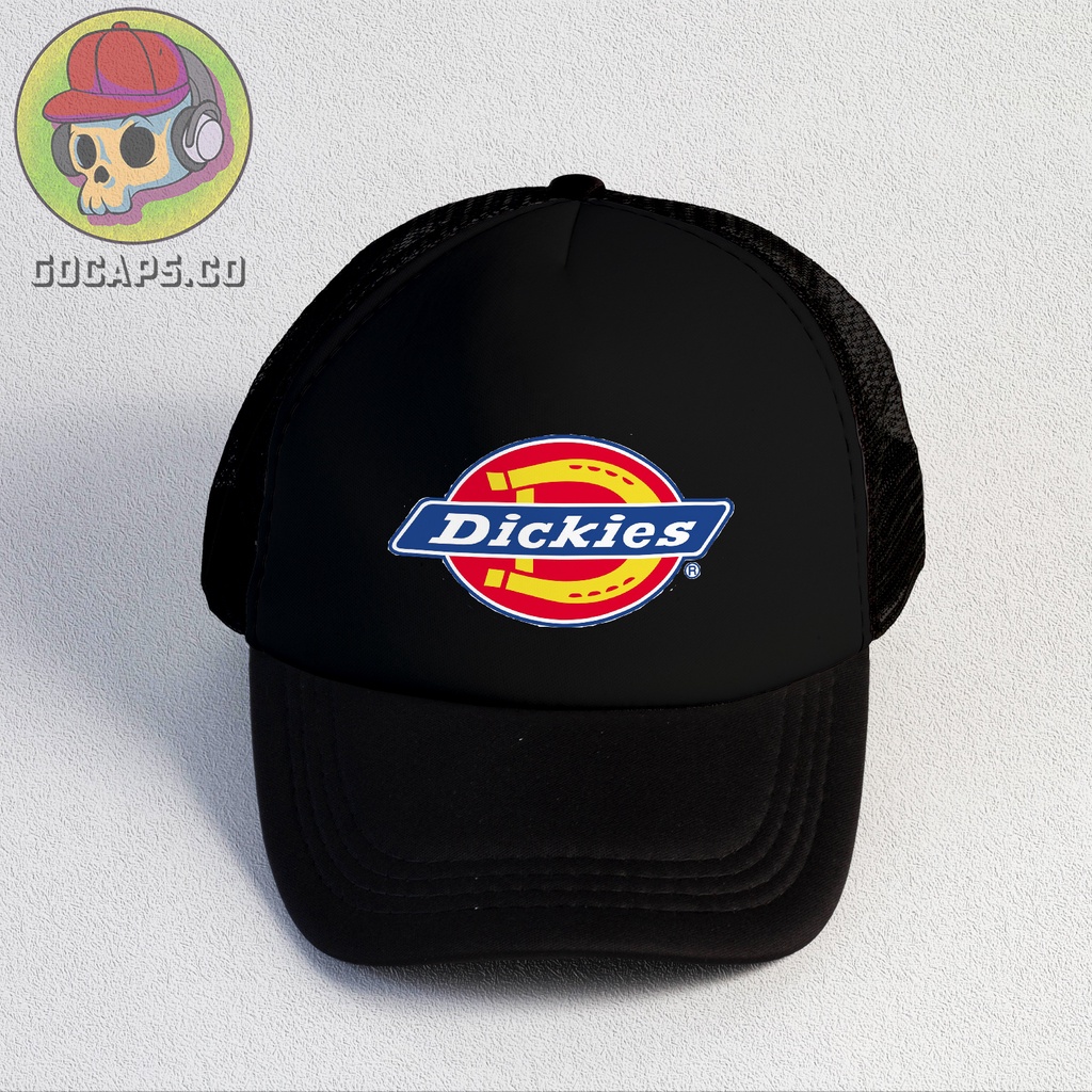 Dickies | Trucker Hat | Topi Pria | Trucker | Baseball | Brand | Topi Jaring | Gocaps