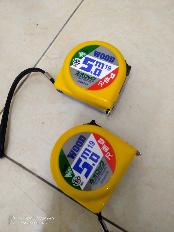 Meteran Wood 5 Meter