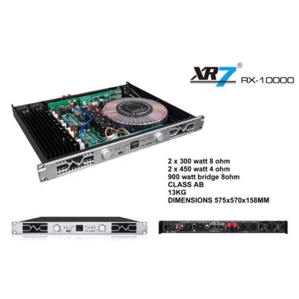 Power Amplifier XR7 RX 10000 Amplifier RX-10000 RX10000 Class AB