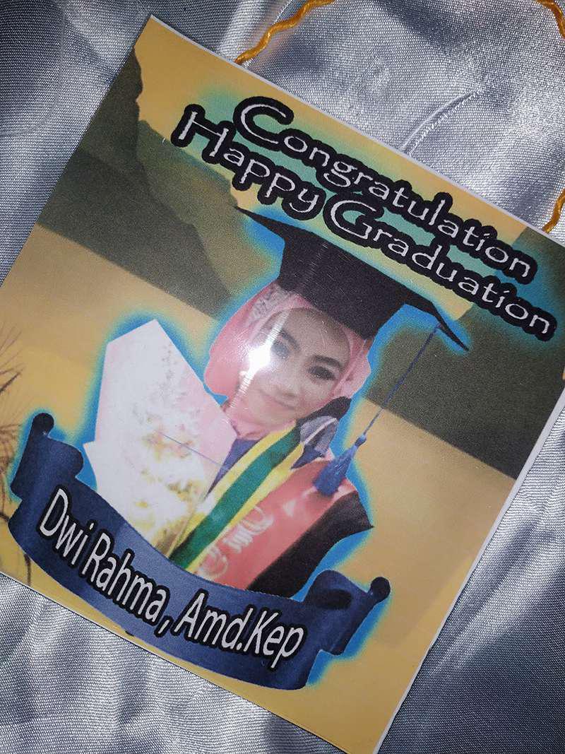 Walldecor 15x15 Pajangan Murah Souvenir Custom Walpaper ( Souvenir Ulang Tahun Anak Hiasan Dinding )