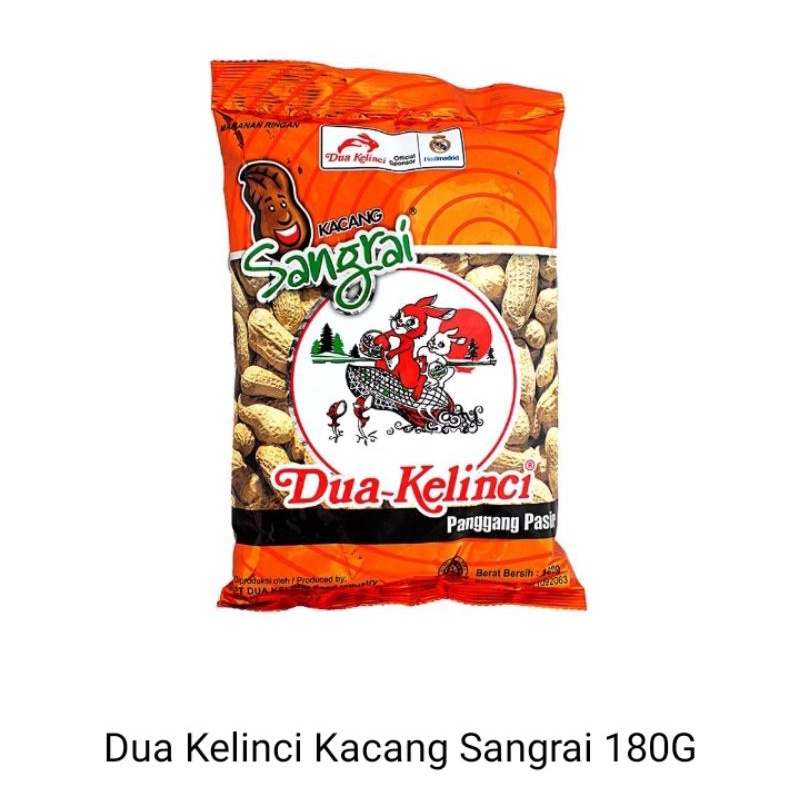 

dua kelinci kacang Sangrai 180gr