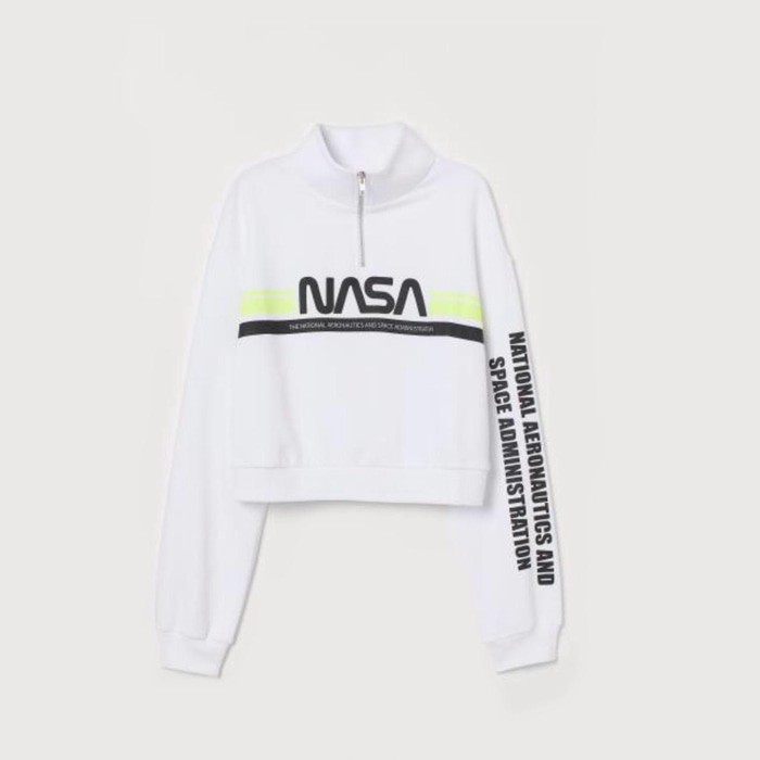 white nasa jumper