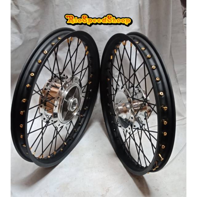 Velg Vixion New Atau OLD JariJari Hitam Velg Hitam
